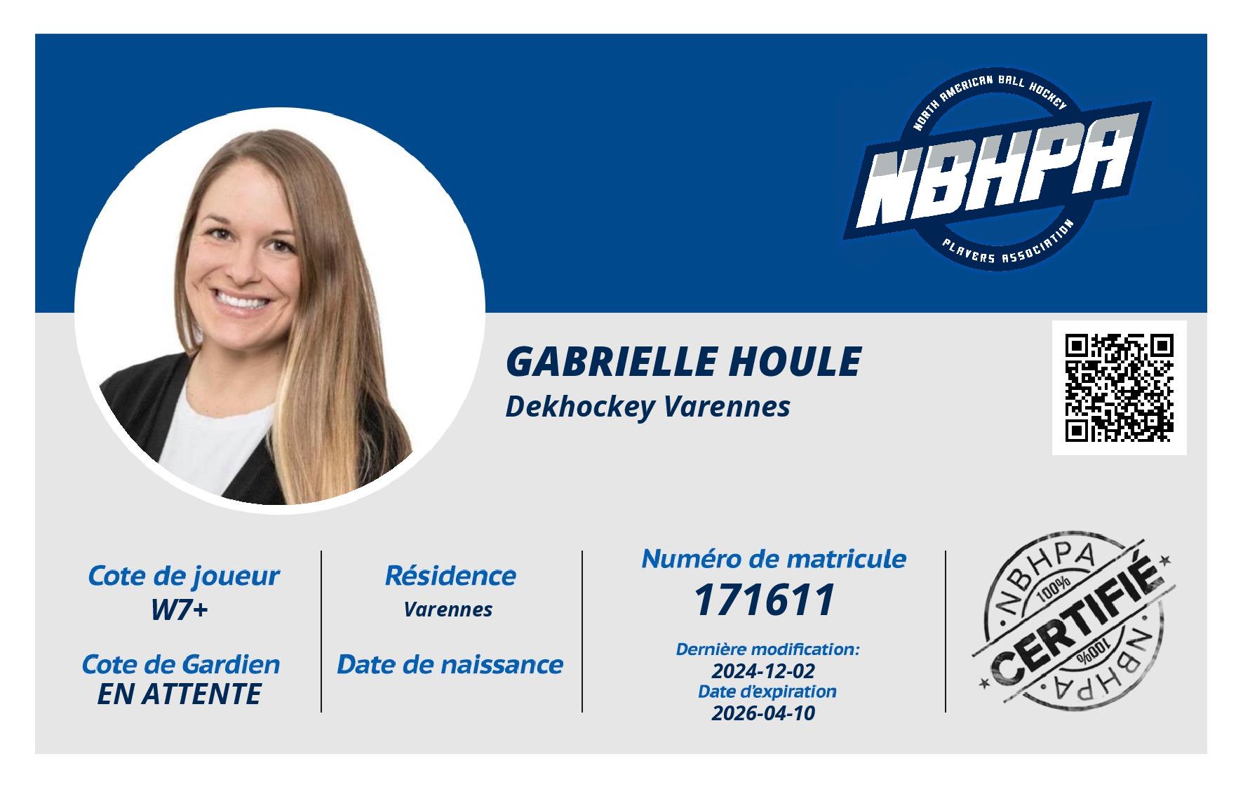 Gabrielle Houle