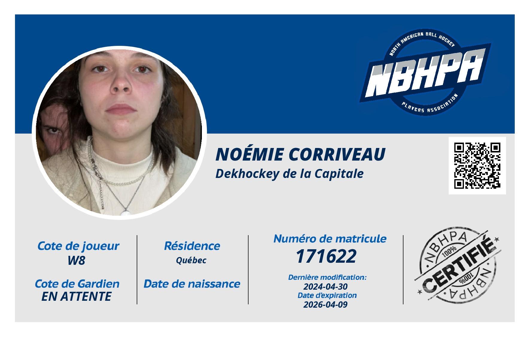 Noémie Corriveau 