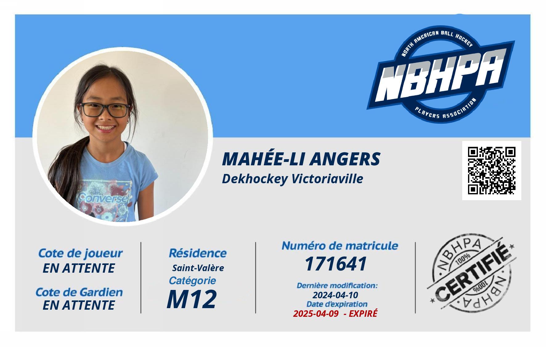 Mahée-Li Angers