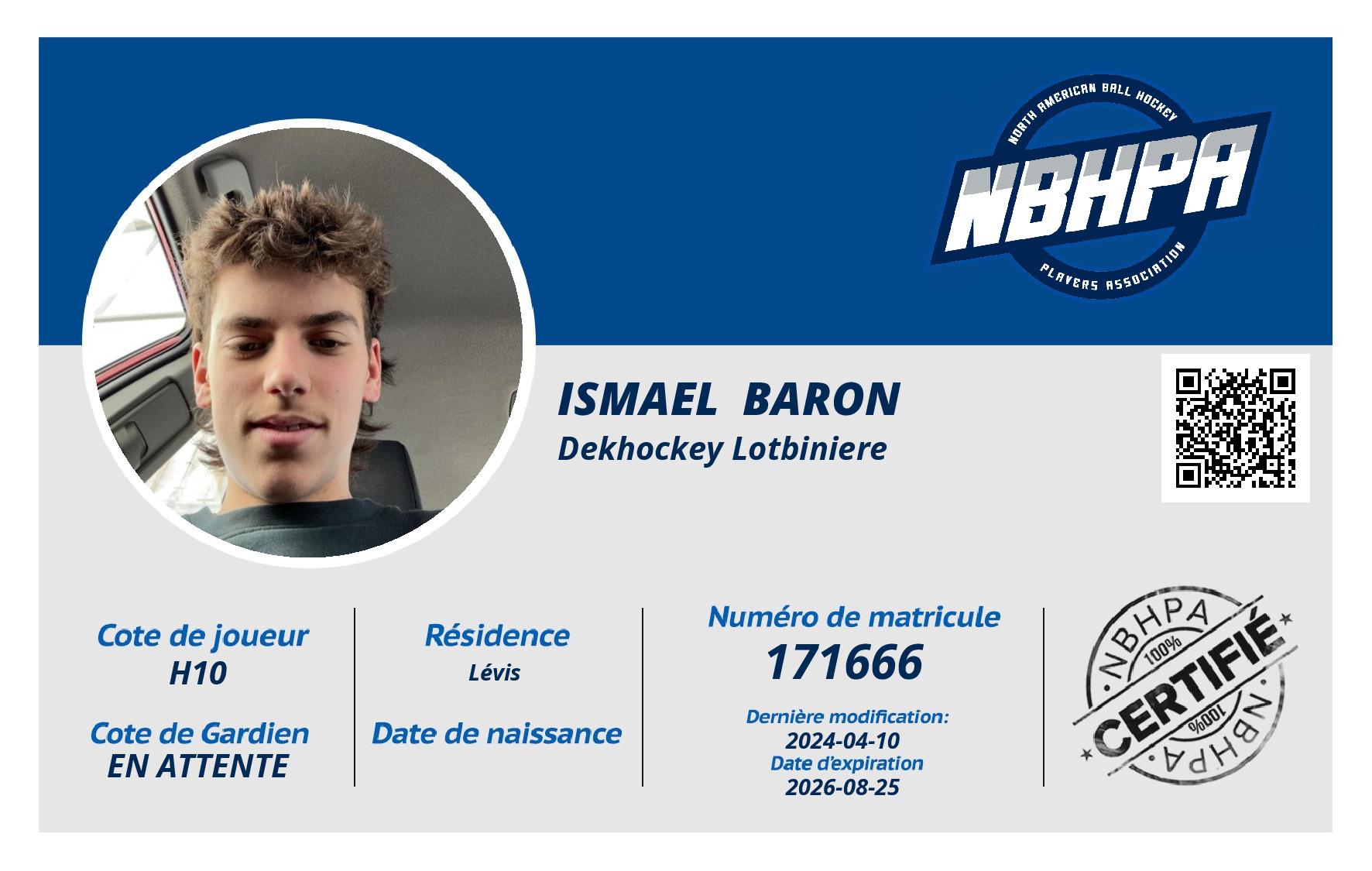 Ismael  Baron