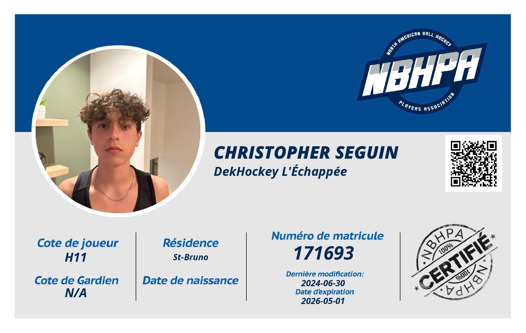 Christopher Seguin
