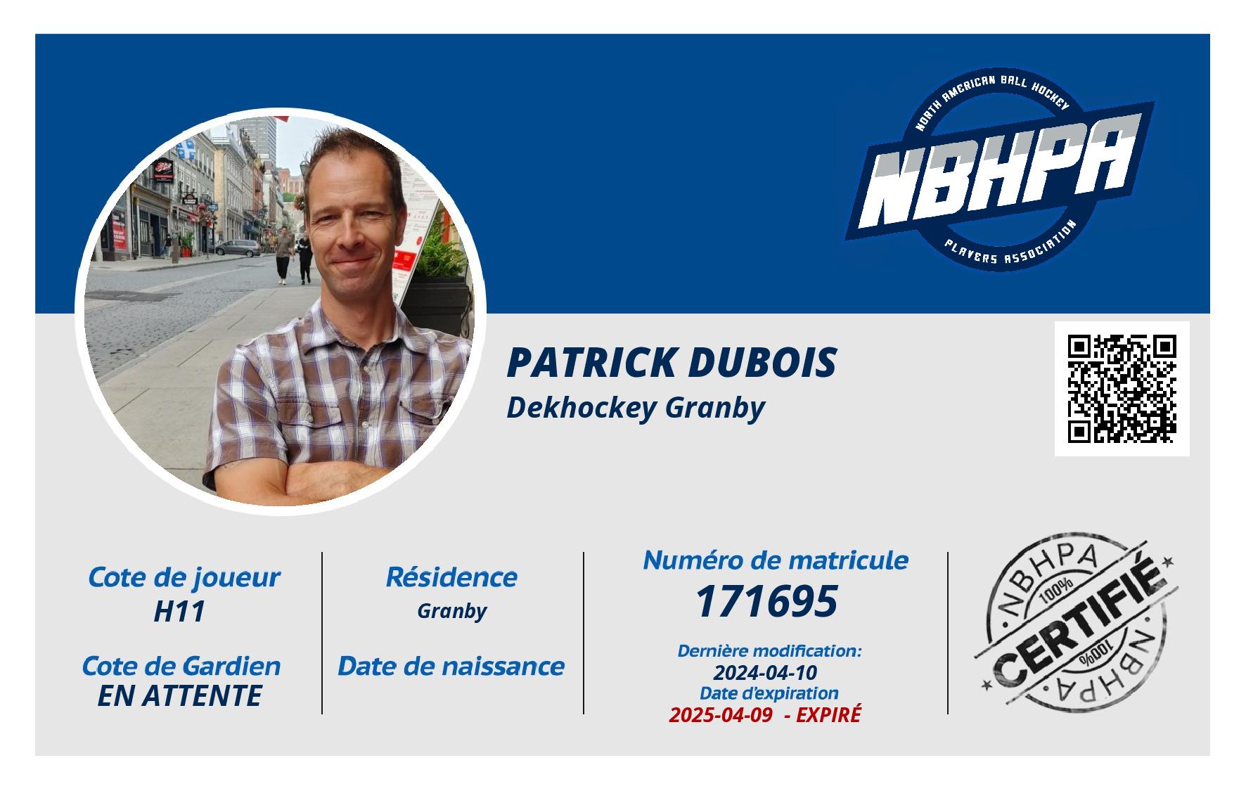 Patrick Dubois