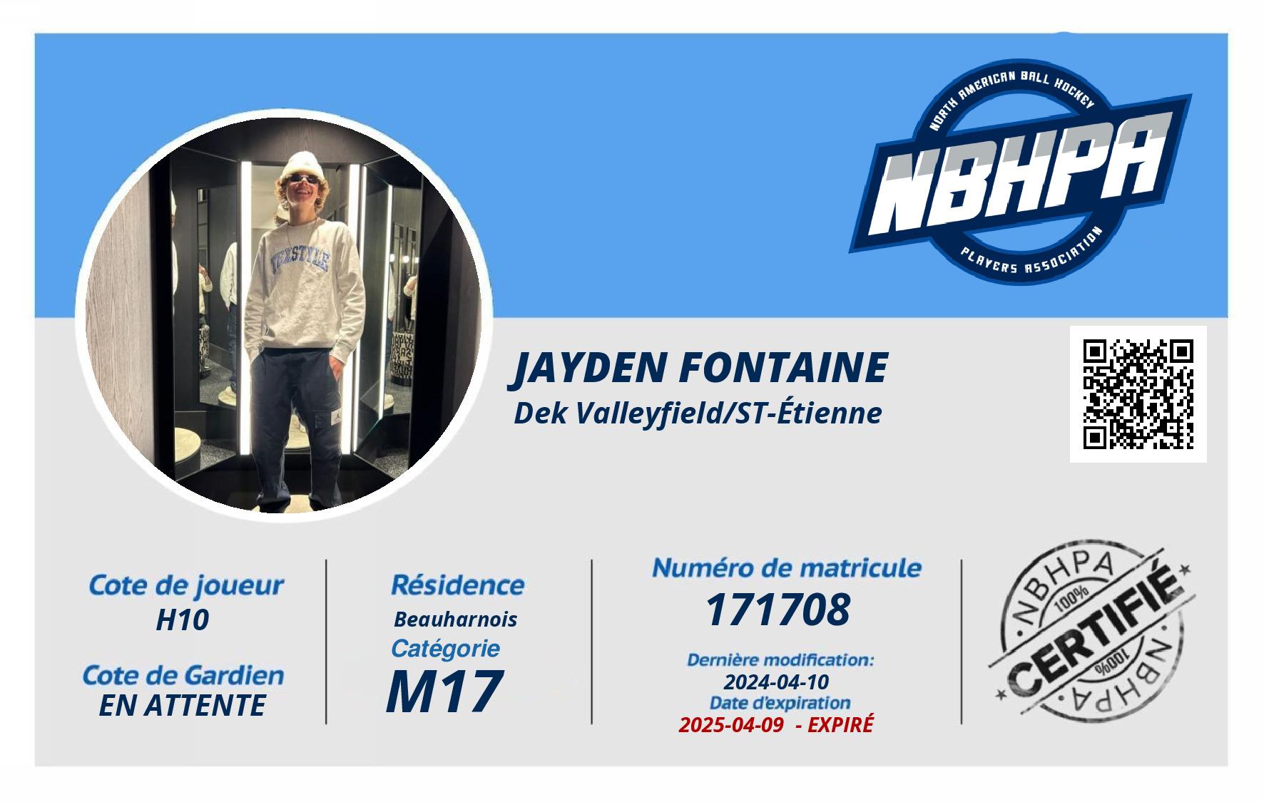 Jayden Fontaine