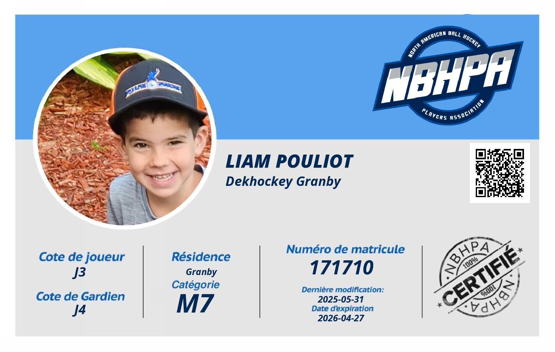 Liam Pouliot