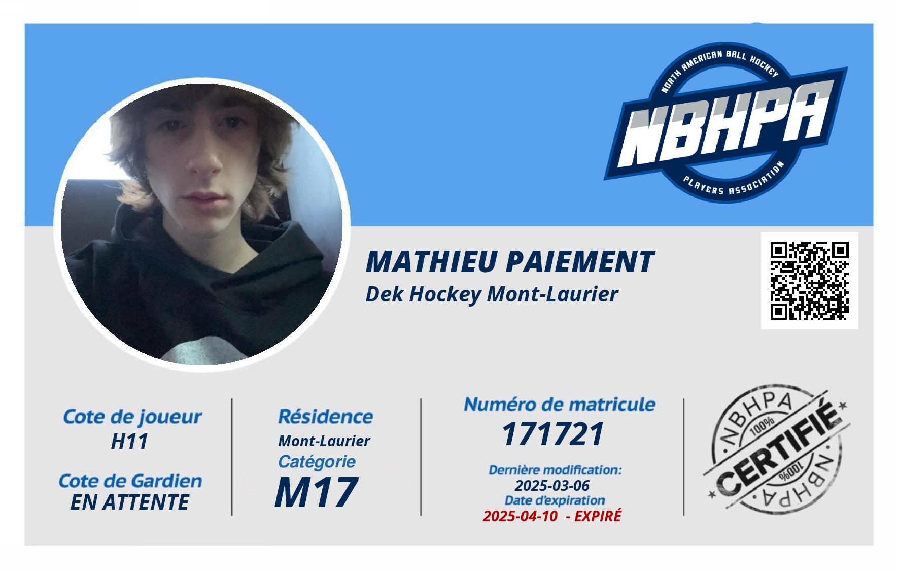 Mathieu Paiement