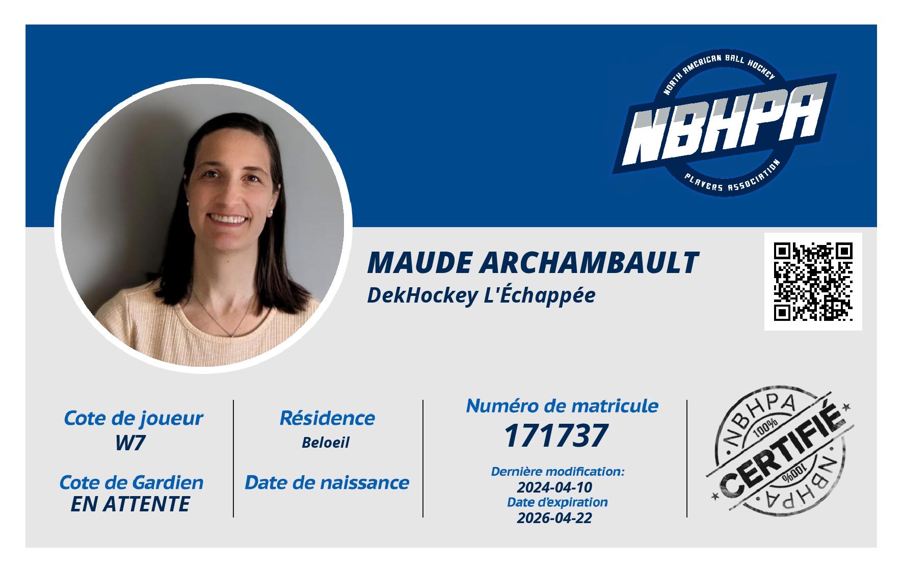Maude Archambault 