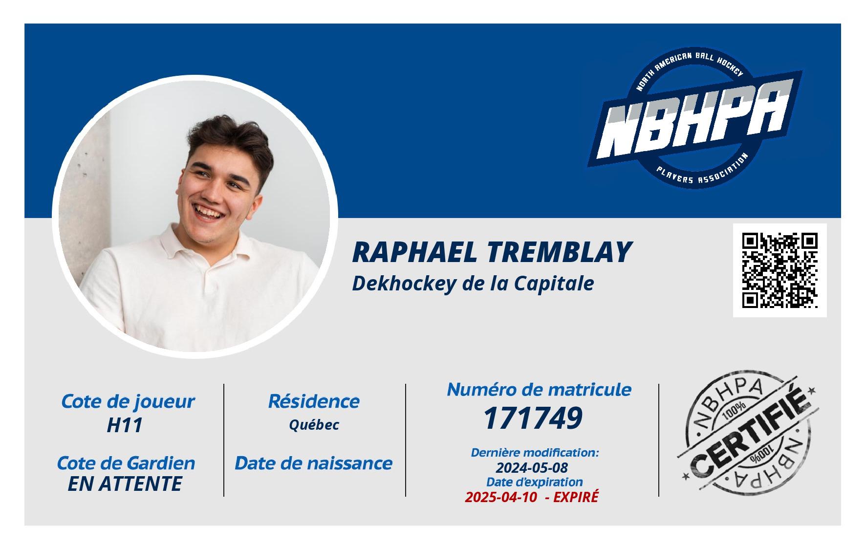 Raphael Tremblay