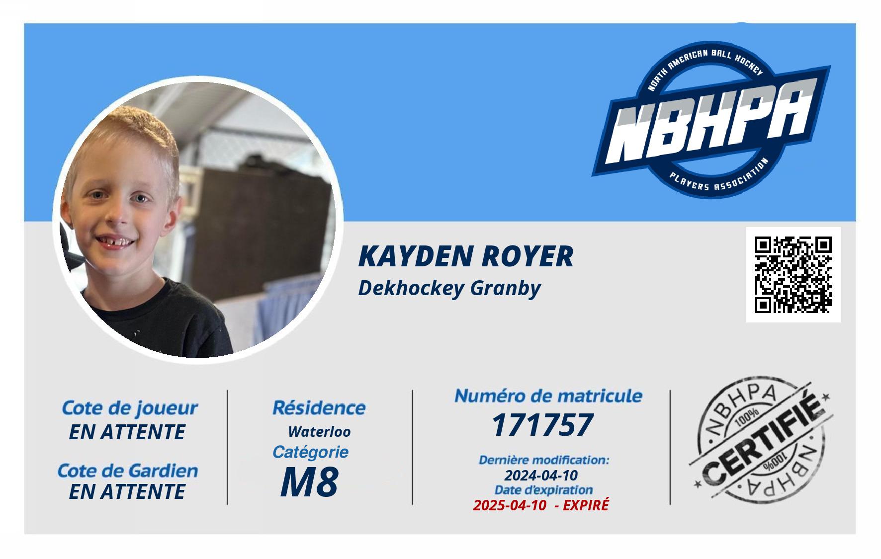Kayden Royer
