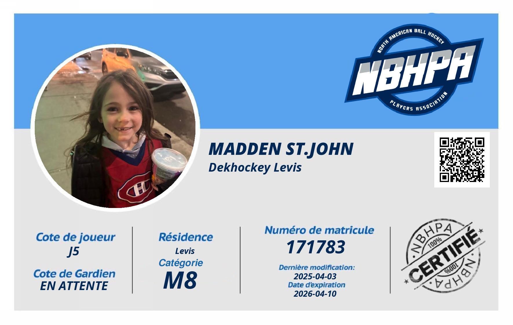 Madden St.John