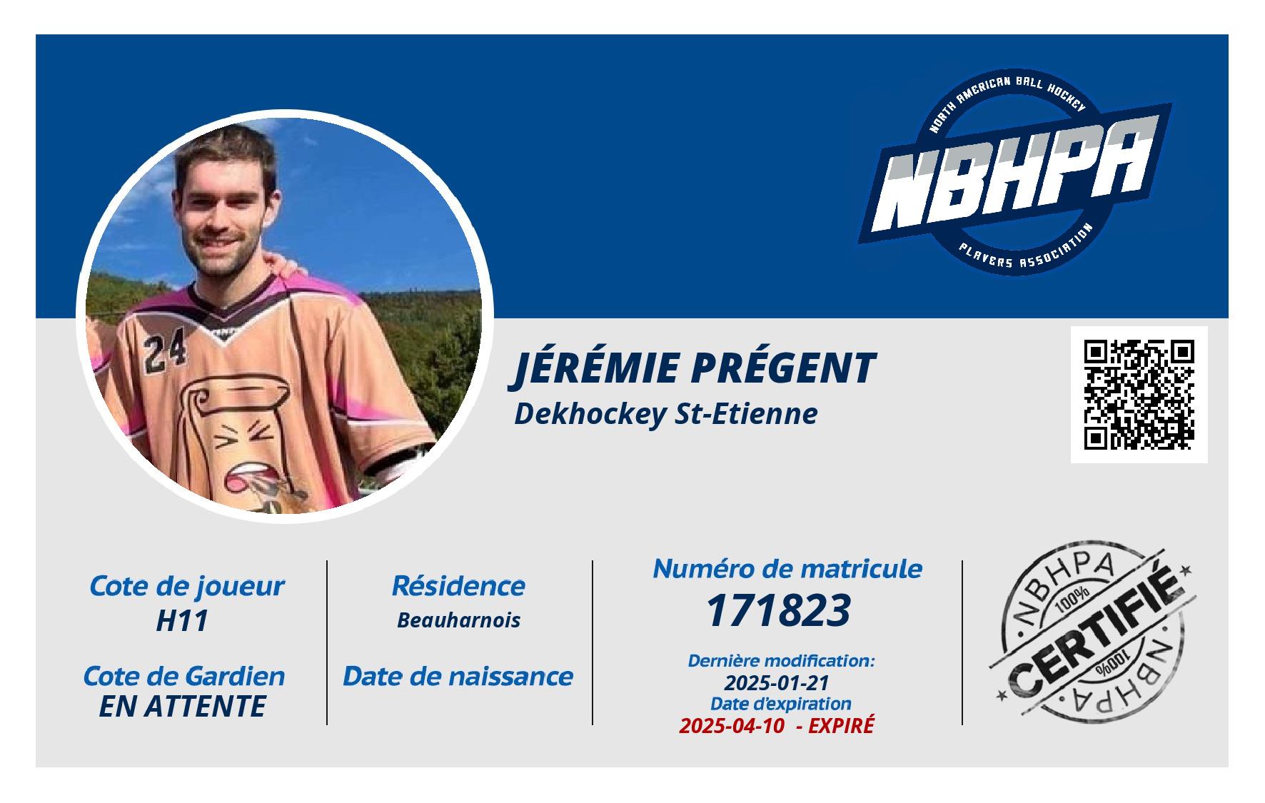 Jérémie Prégent