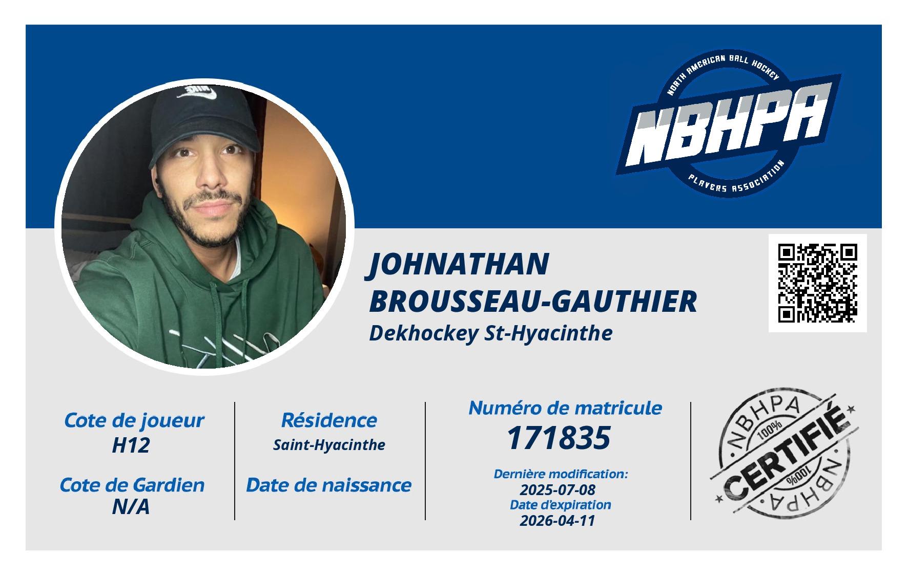 Johnathan Brousseau-Gauthier