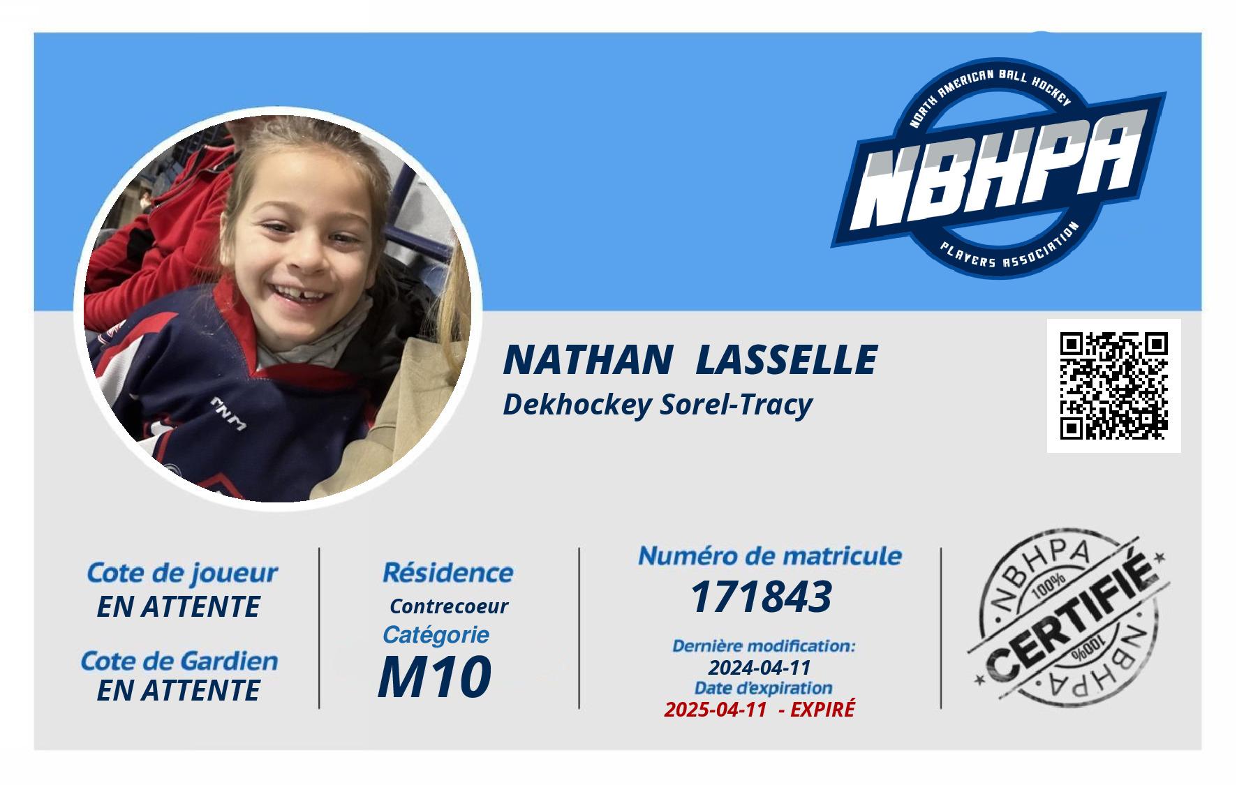 Nathan  Lasselle