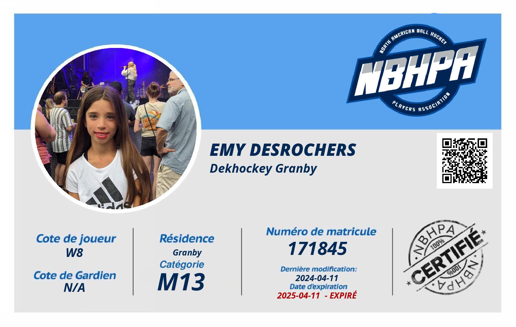 Emy Desrochers
