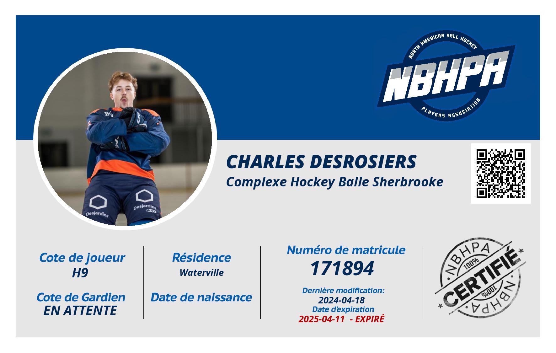 Charles Desrosiers