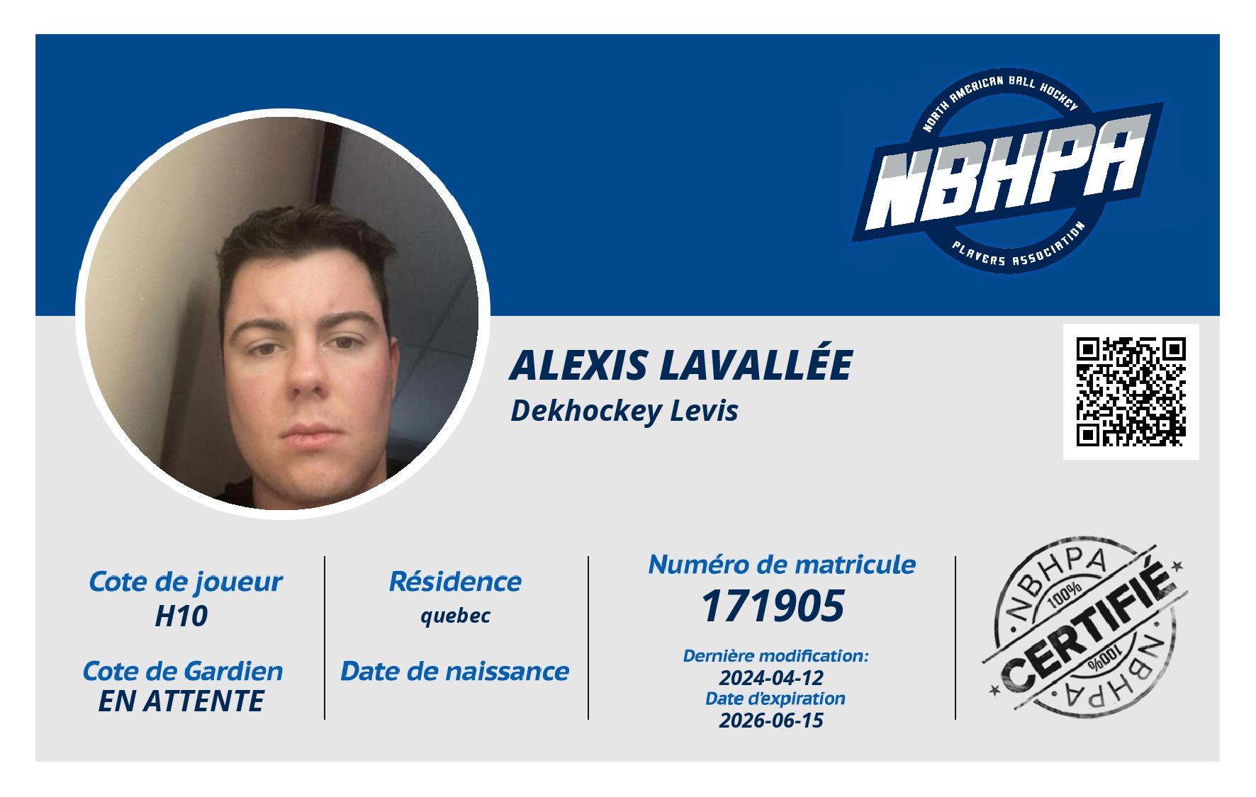 Alexis Lavallée