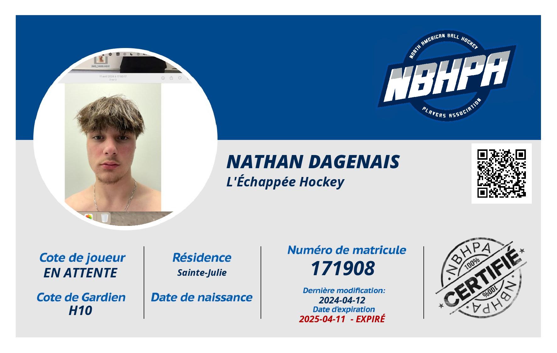 Nathan Dagenais