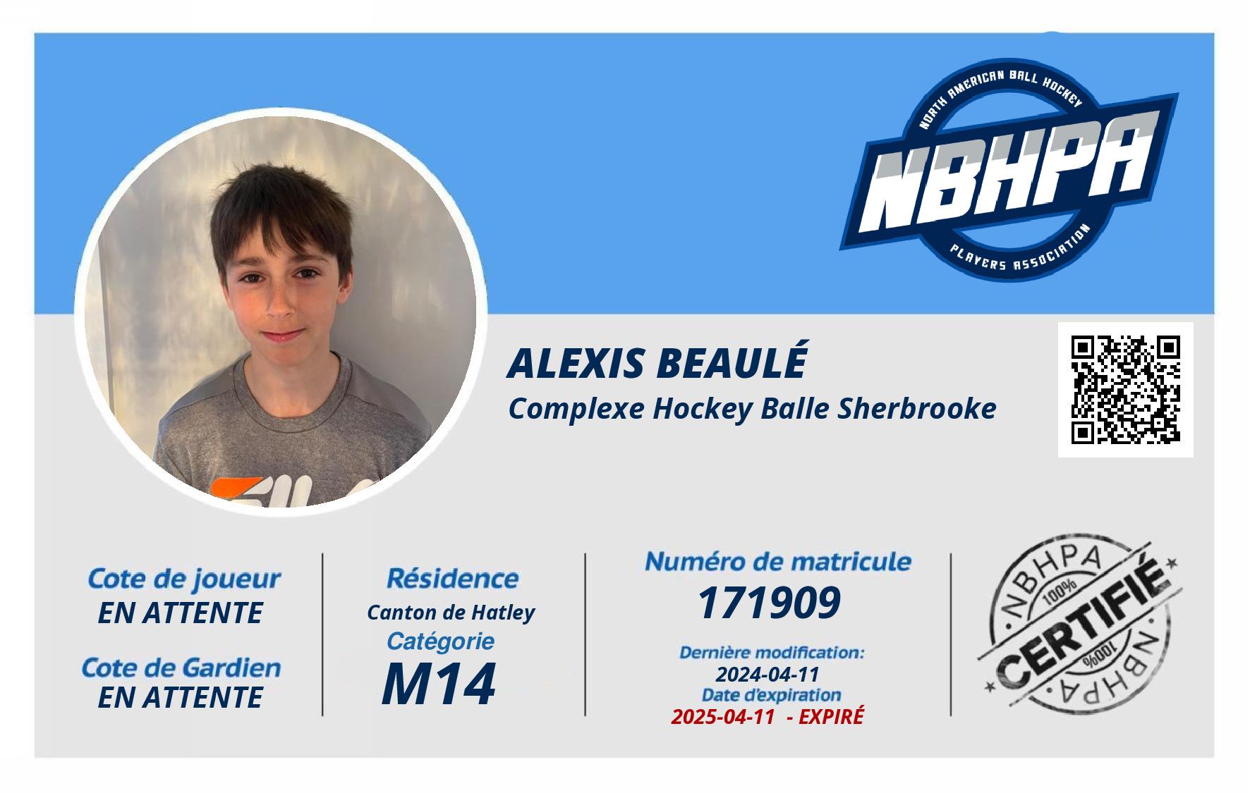 Alexis Beaulé