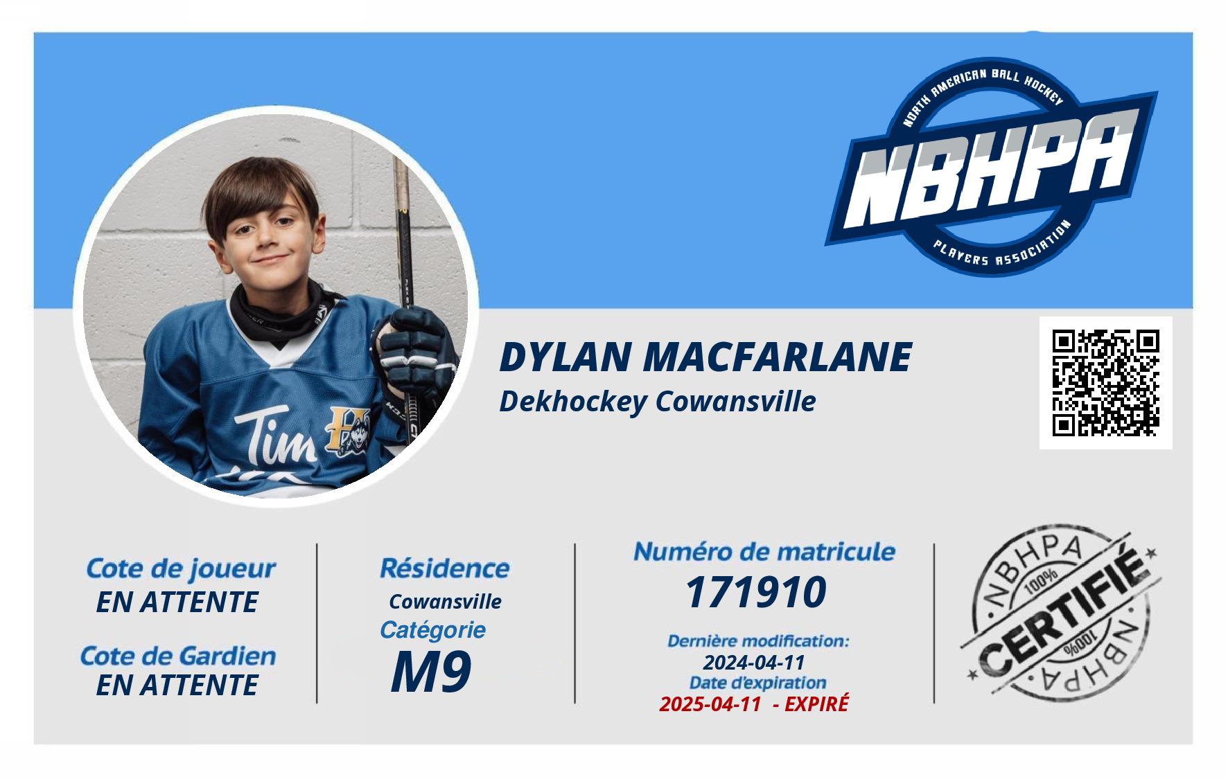 Dylan Macfarlane