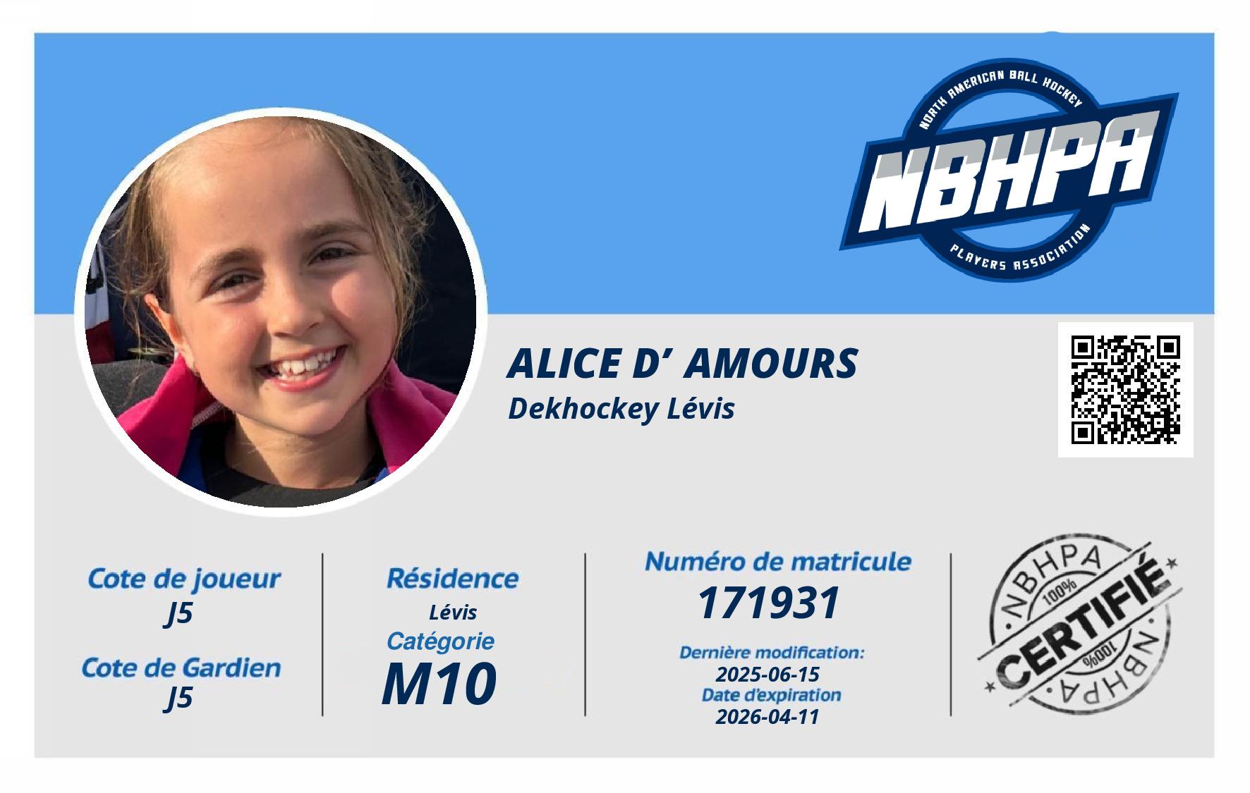 Alice D’Amours