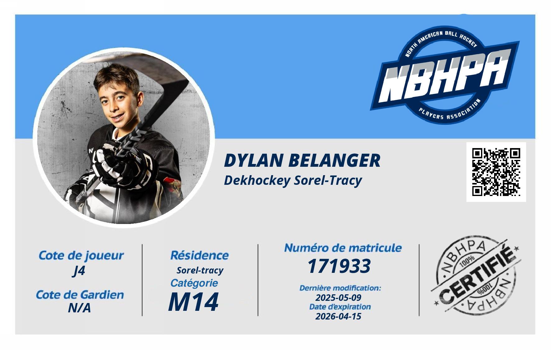 Dylan Belanger
