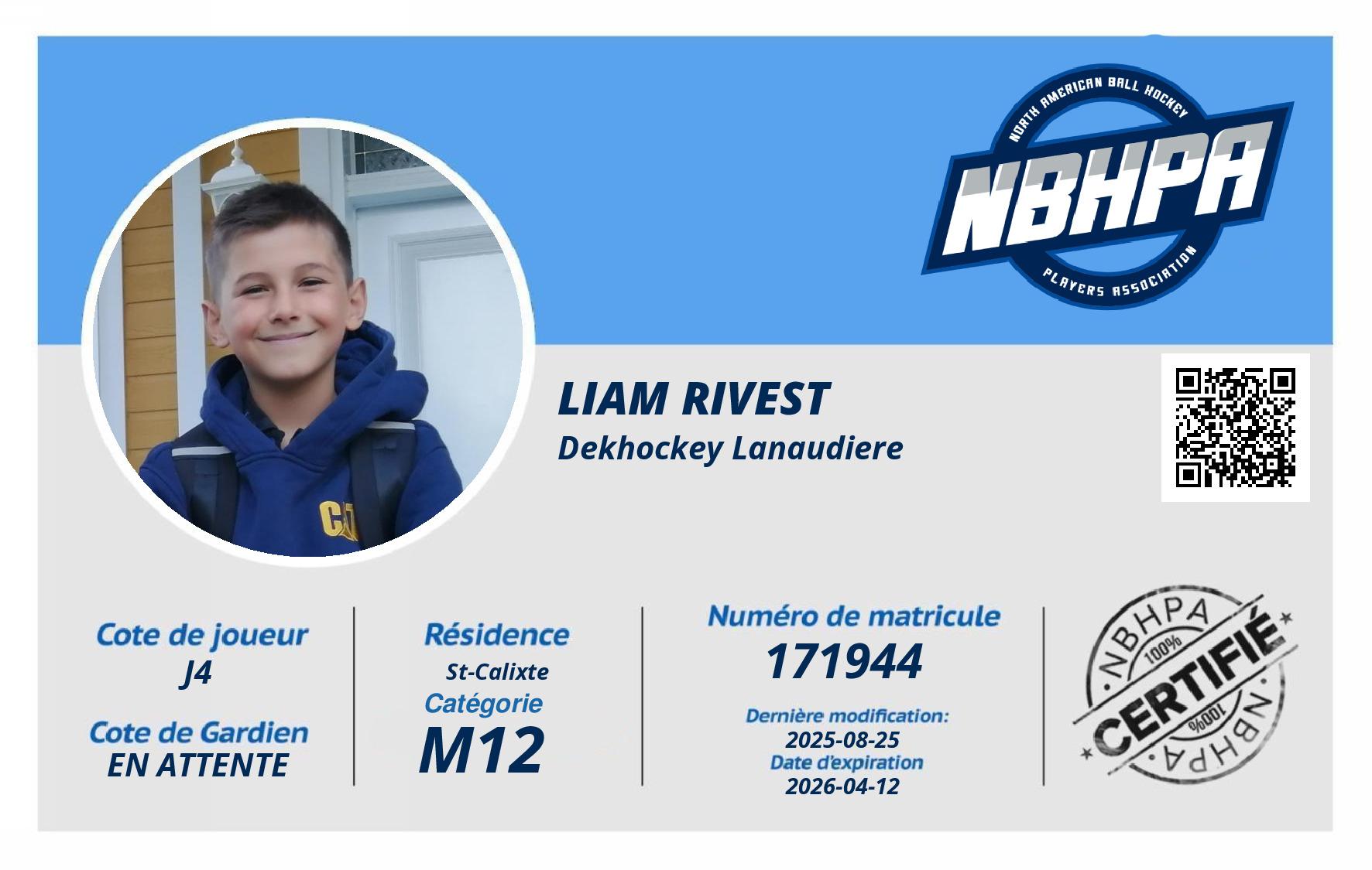 Liam Rivest