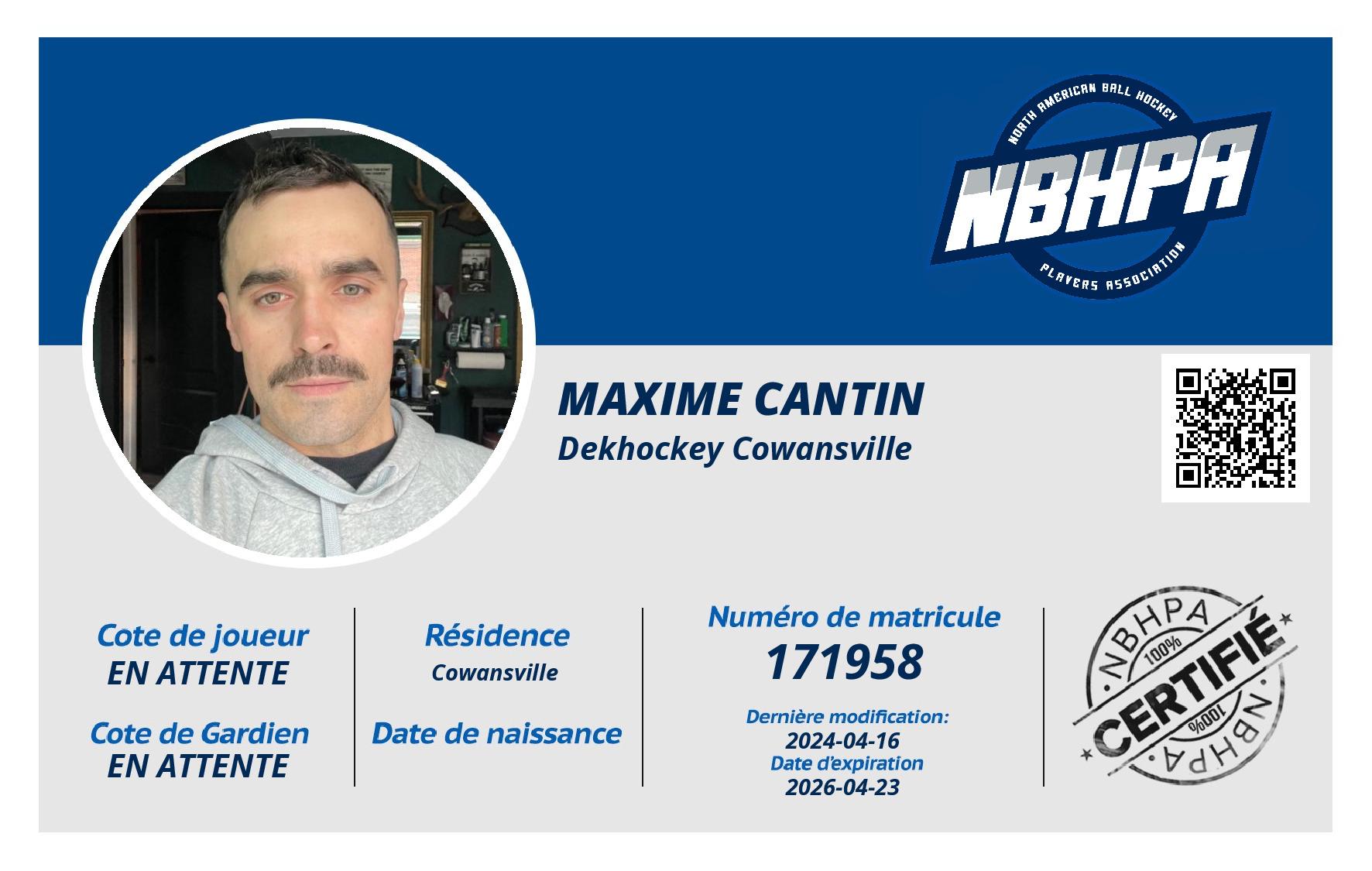 Maxime Cantin