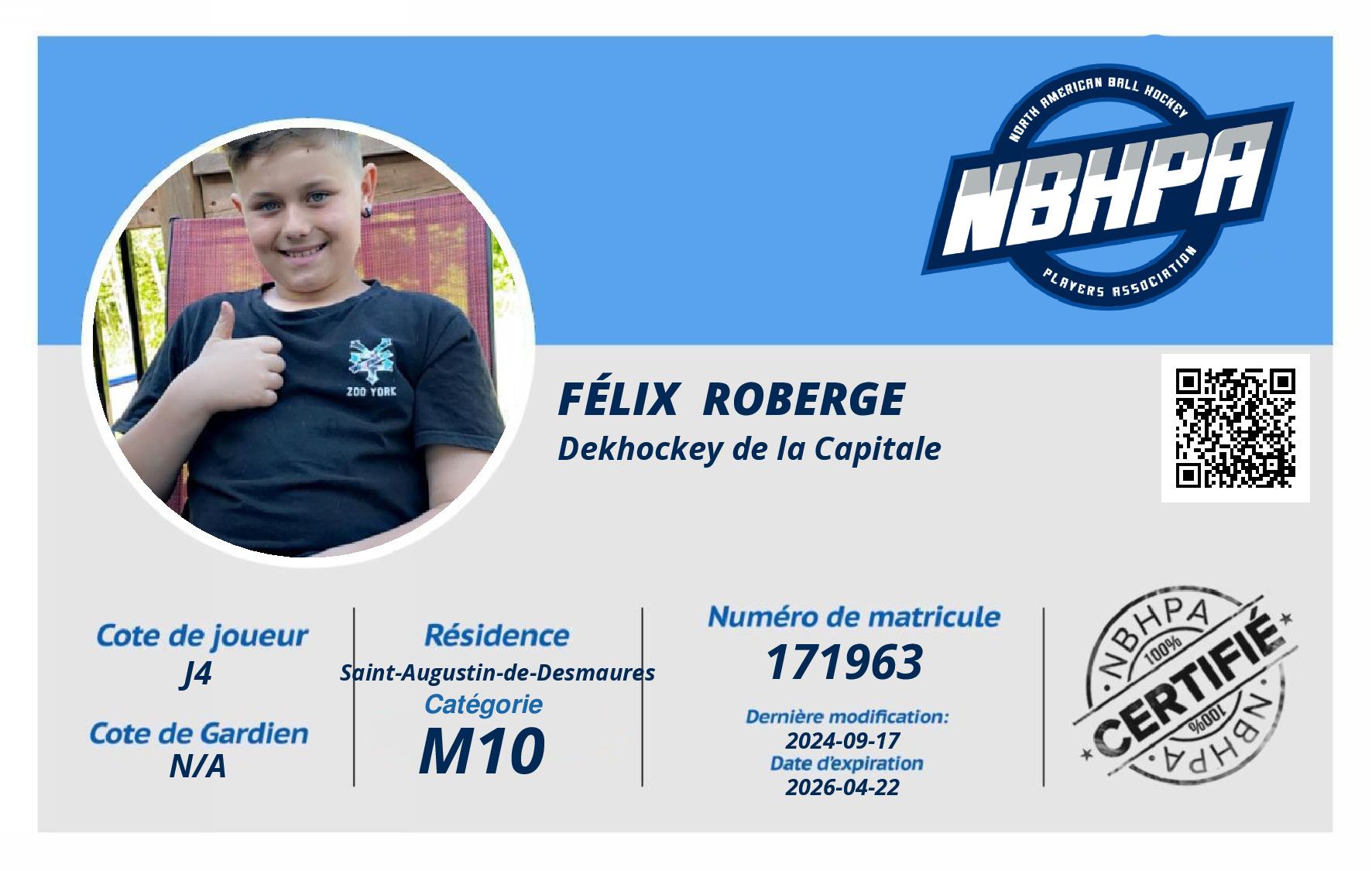 Félix  Roberge
