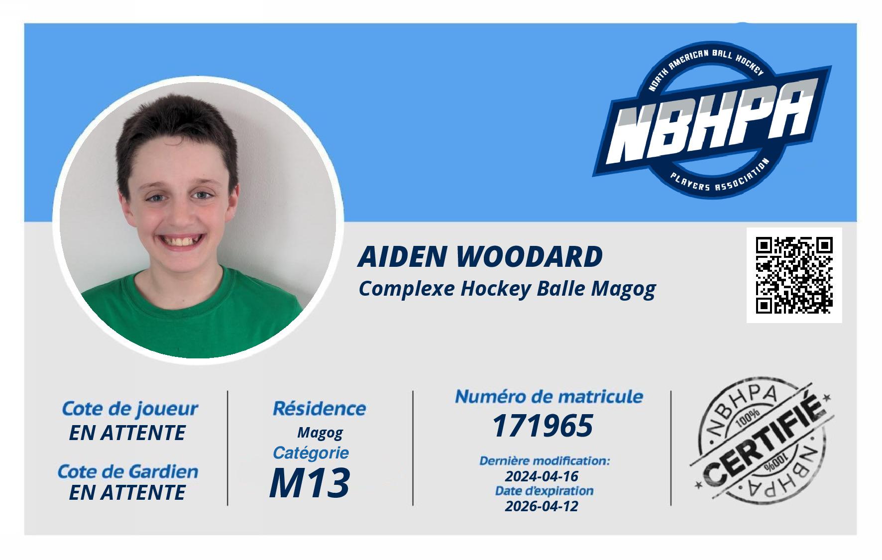 Aiden Woodard