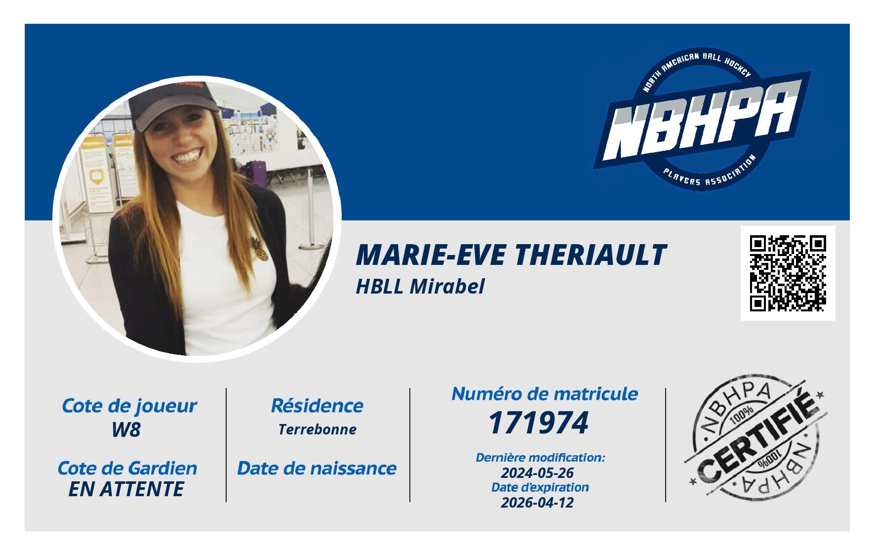 Marie-Eve Theriault