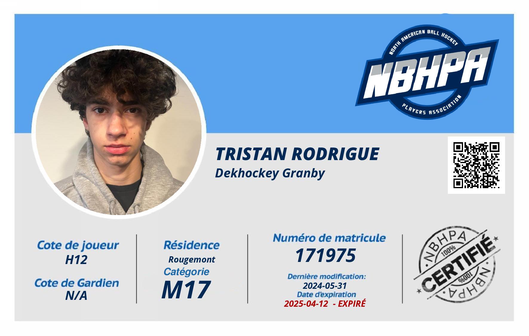 Tristan Rodrigue