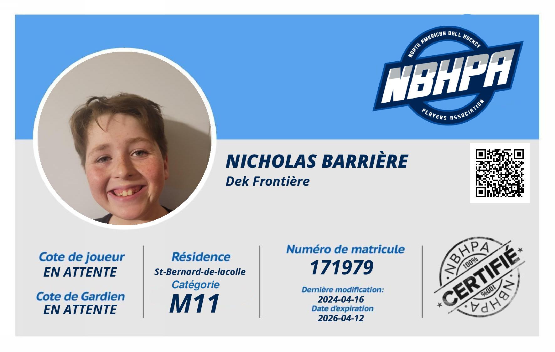 Nicholas Barrière 