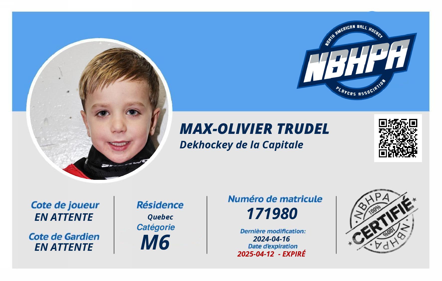 Max-Olivier Trudel