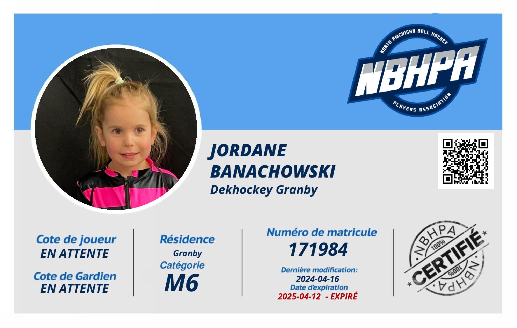 Jordane Banachowski 