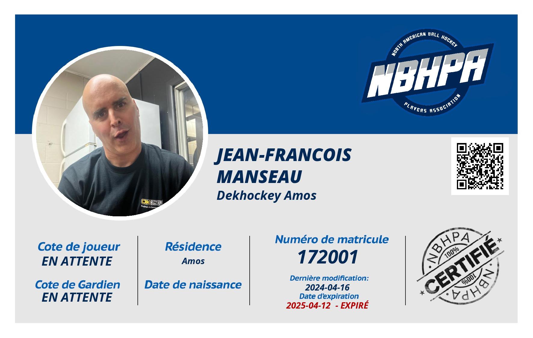 Jean-Francois Manseau