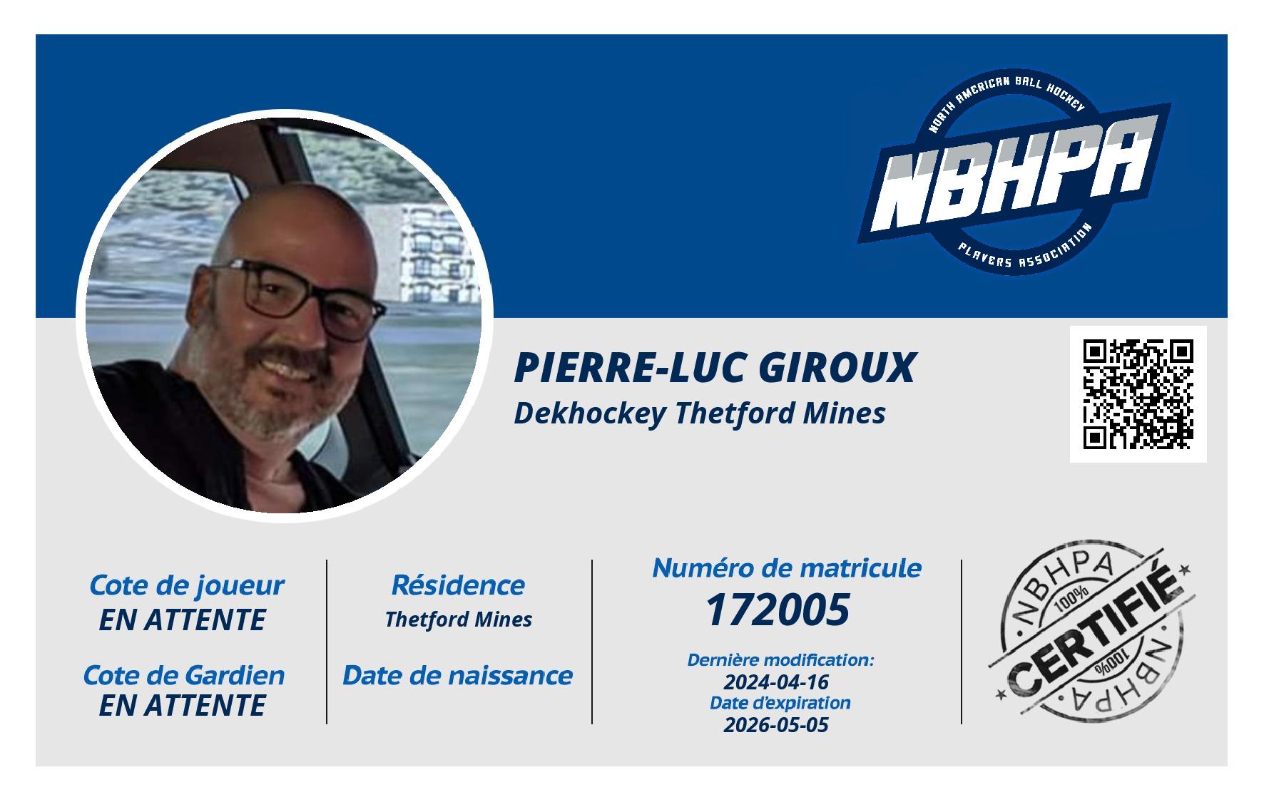 Pierre-Luc Giroux