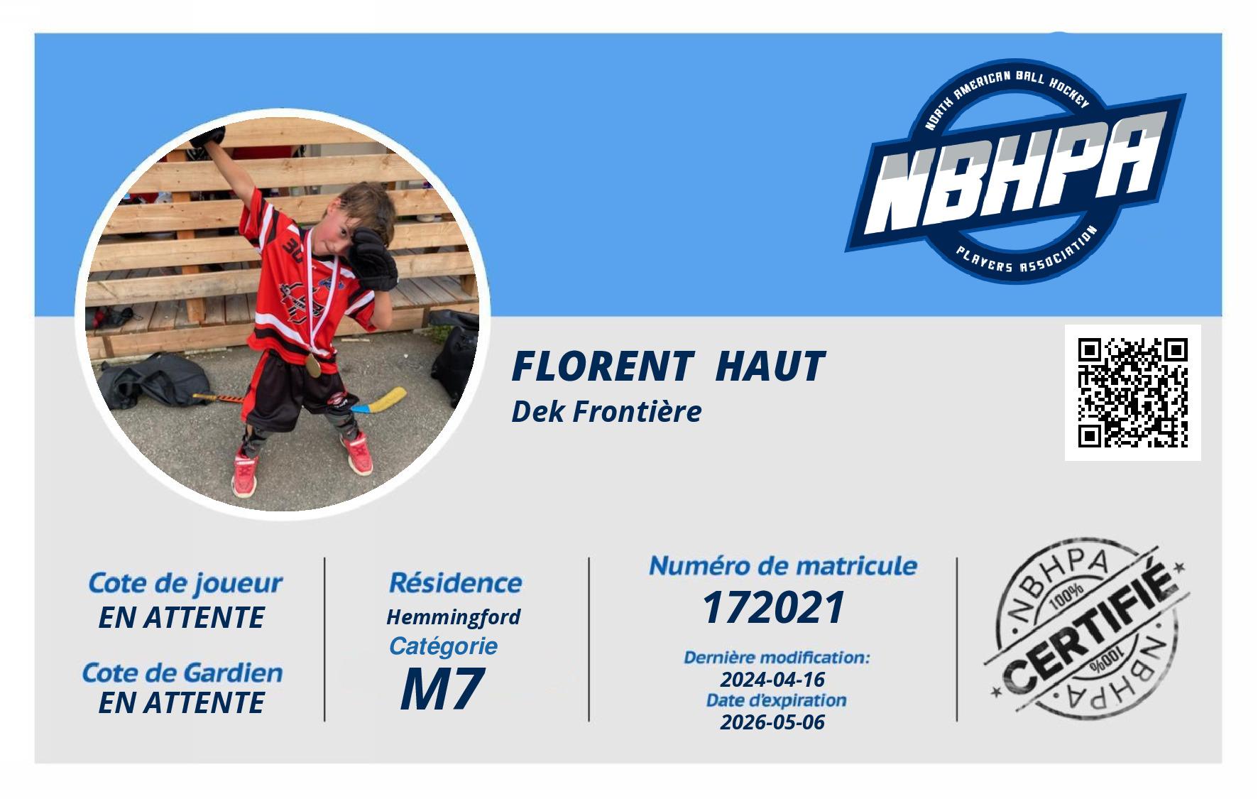 Florent  Haut