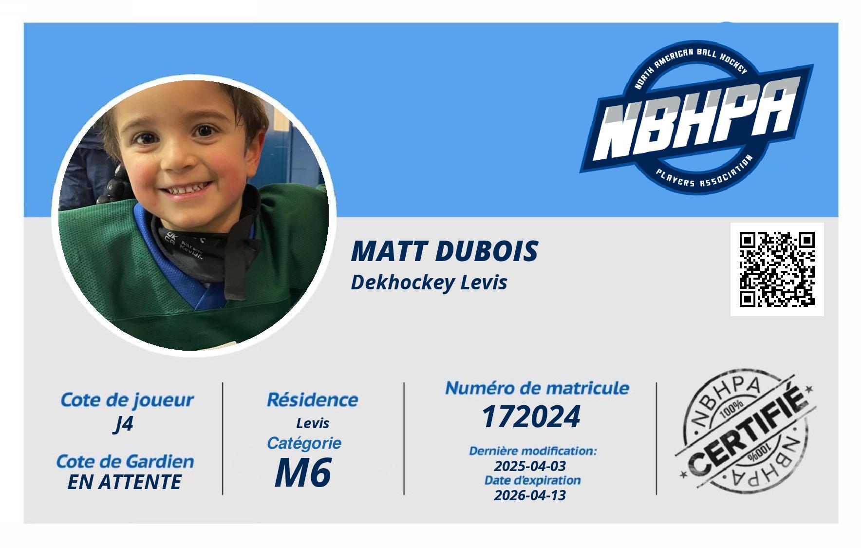 Matt Dubois