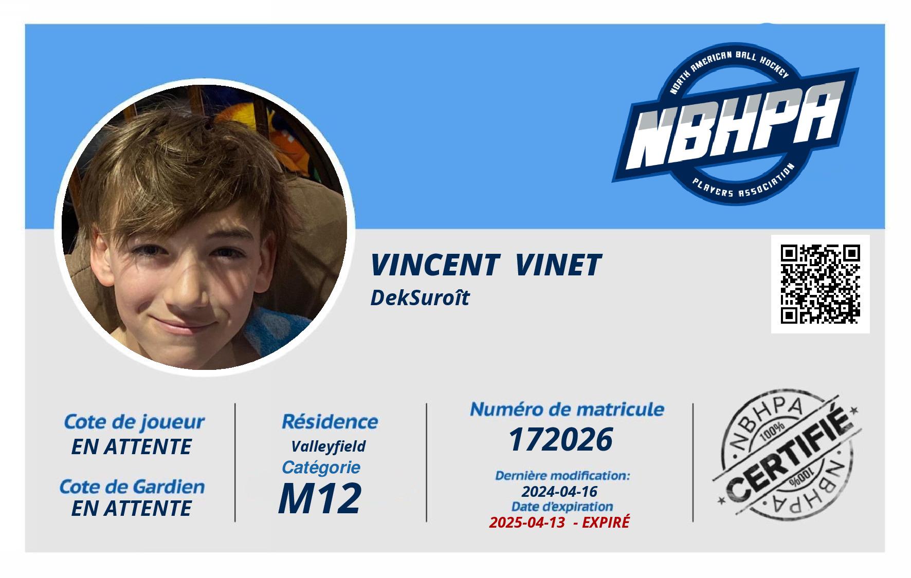 Vincent  Vinet
