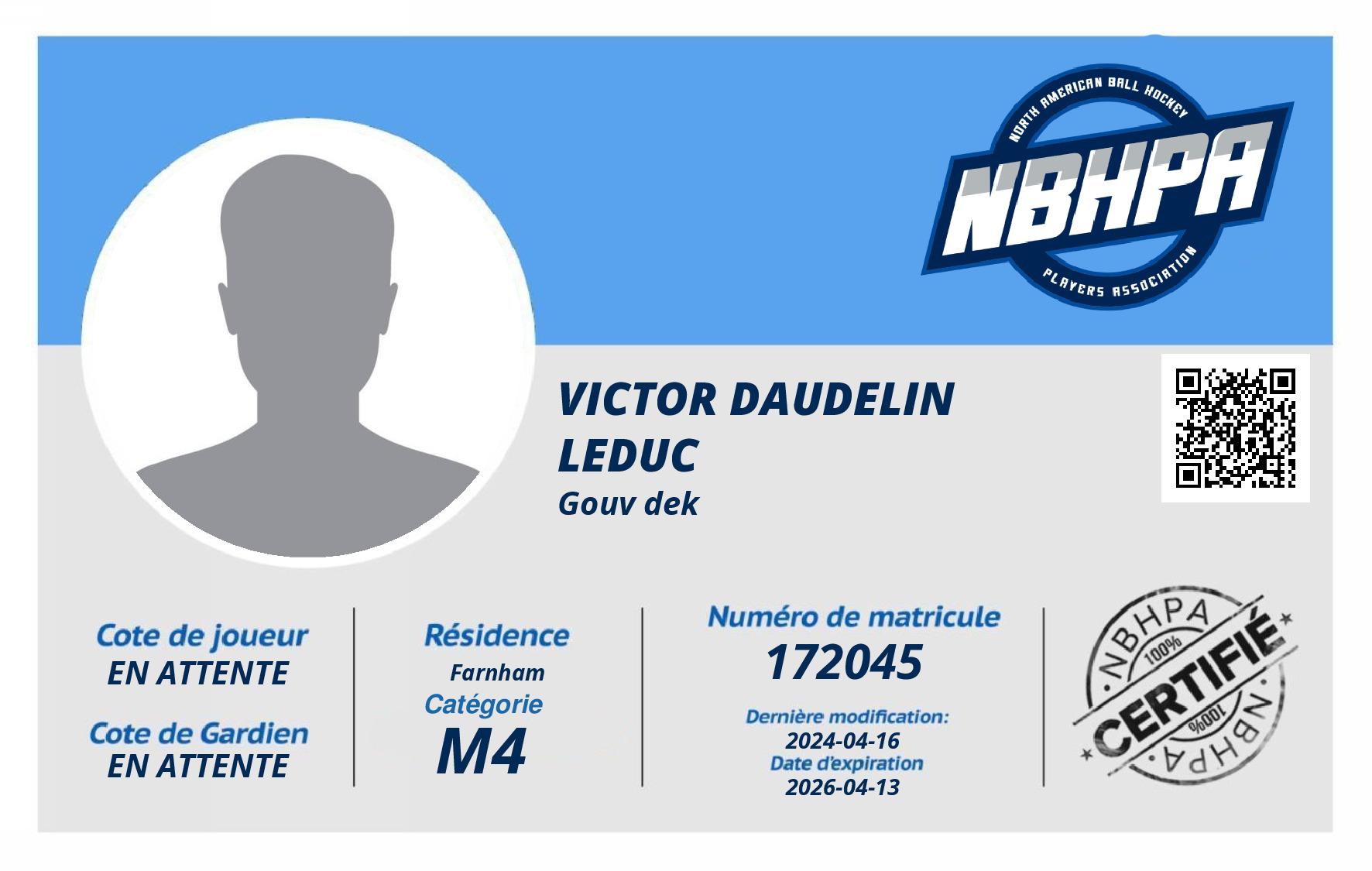 Victor Daudelin Leduc