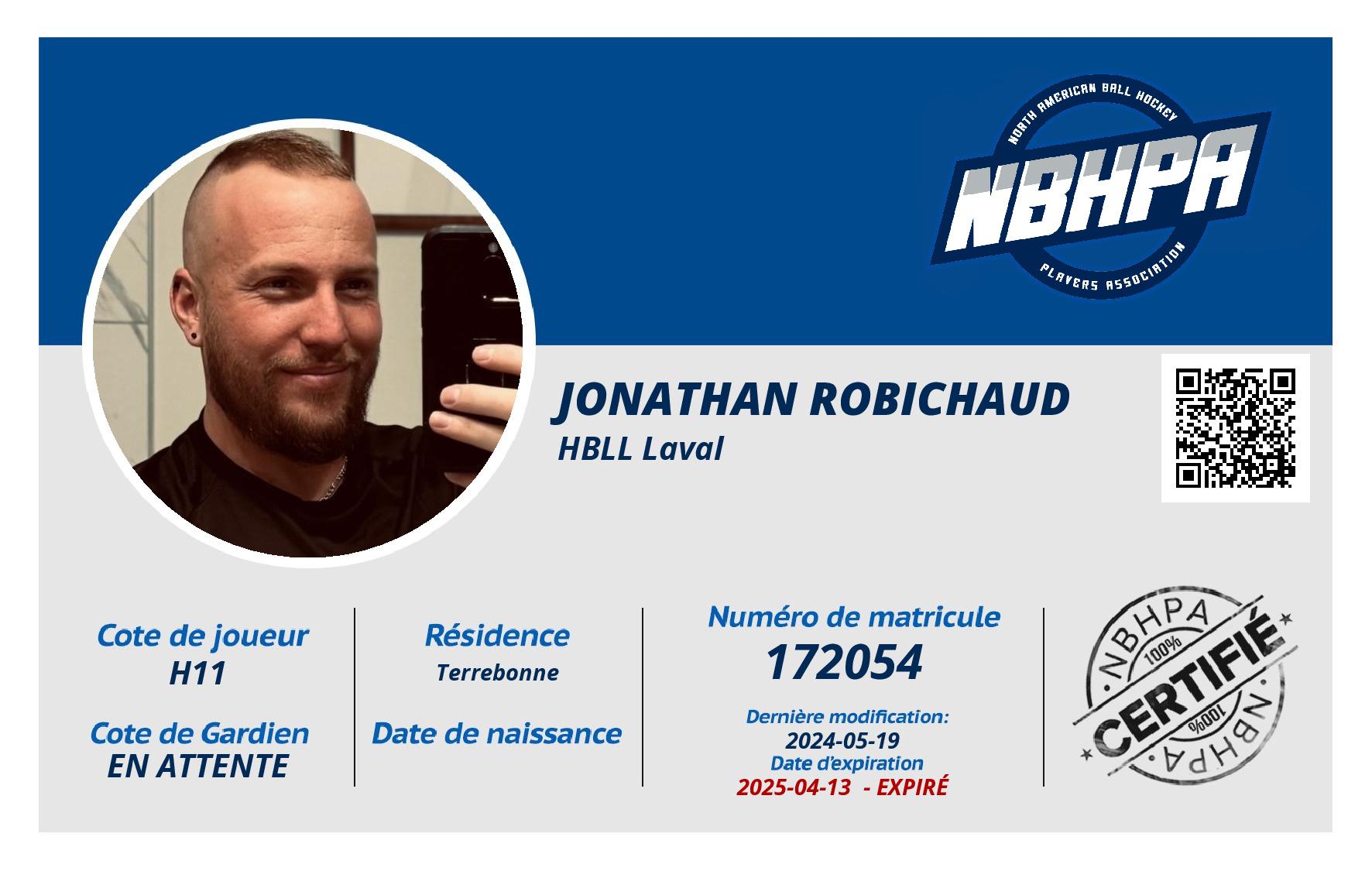 Jonathan Robichaud