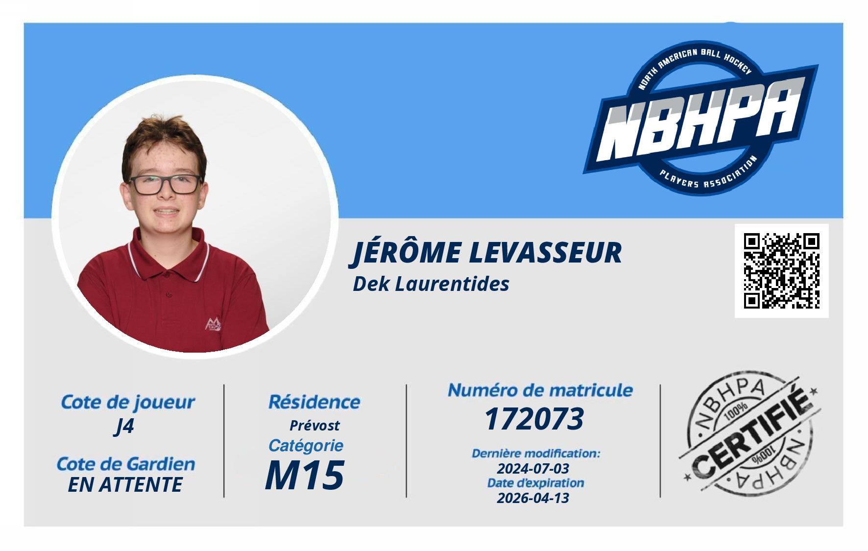Jérôme Levasseur