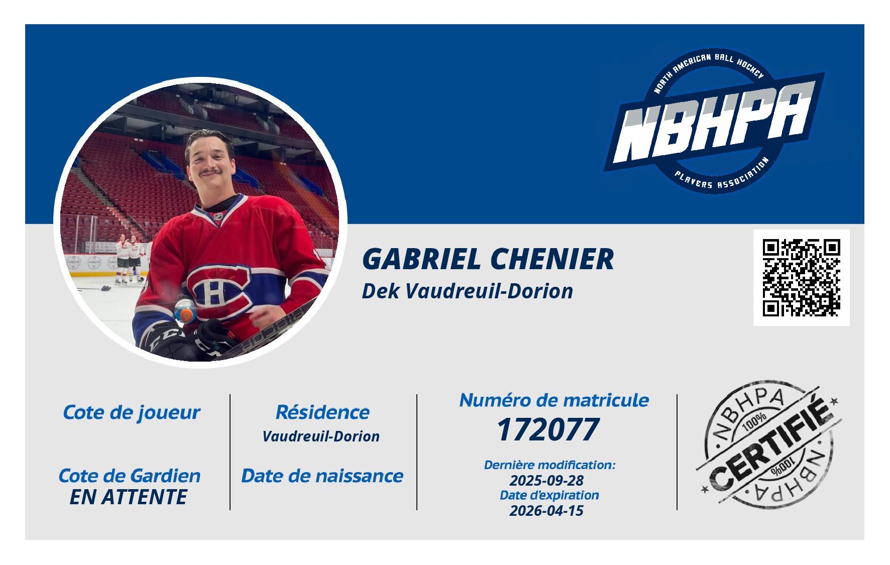 Gabriel Chenier