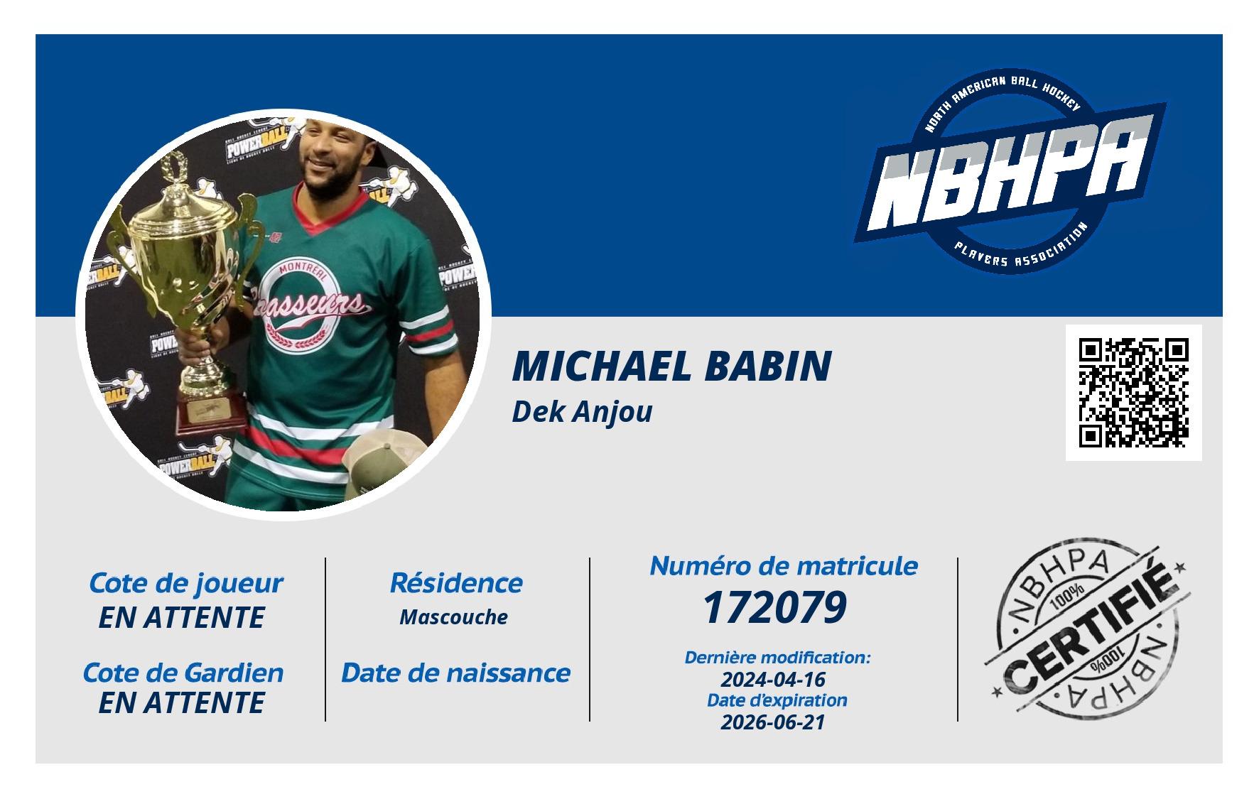 Michael Babin