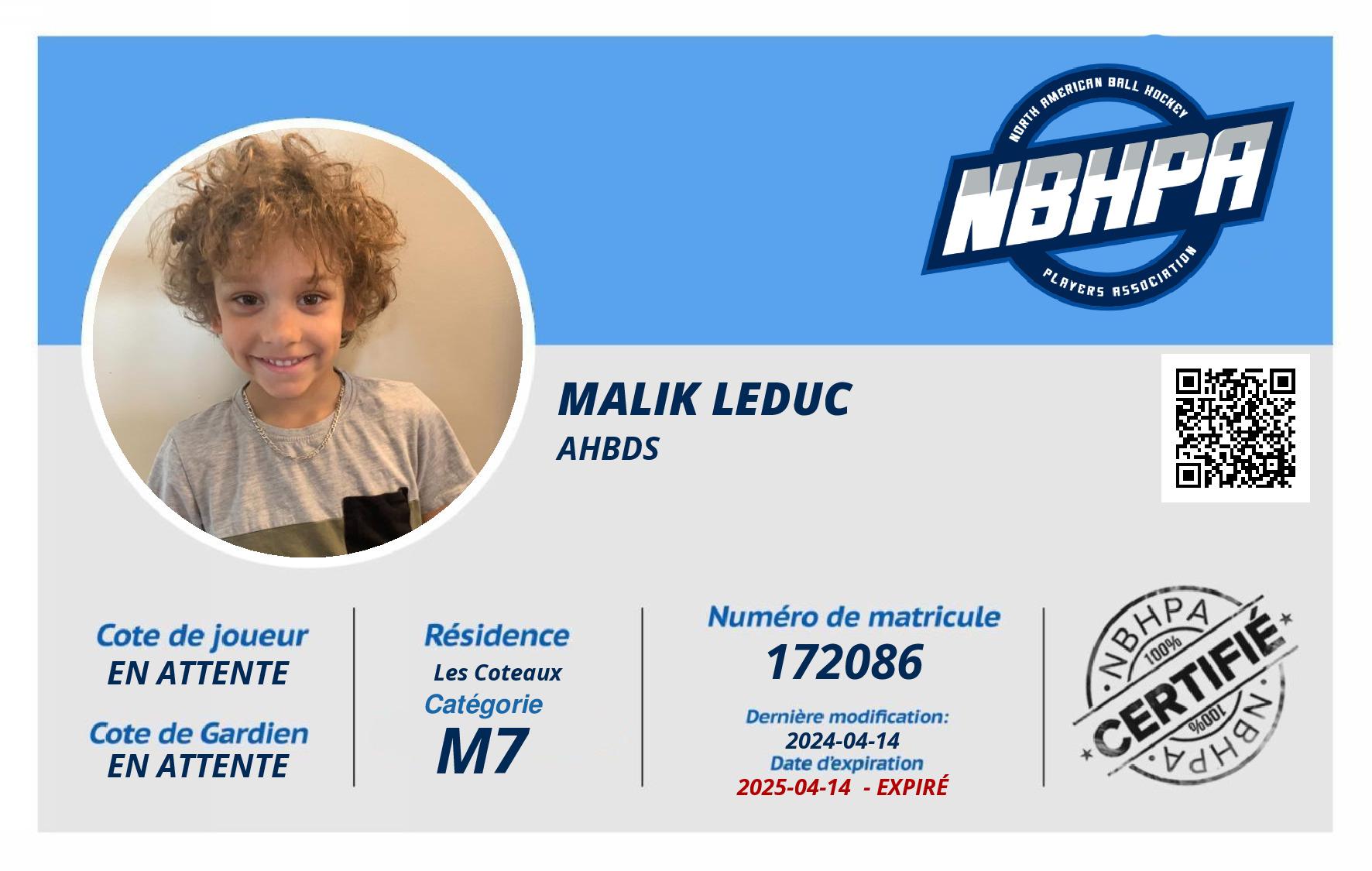 Malik Leduc