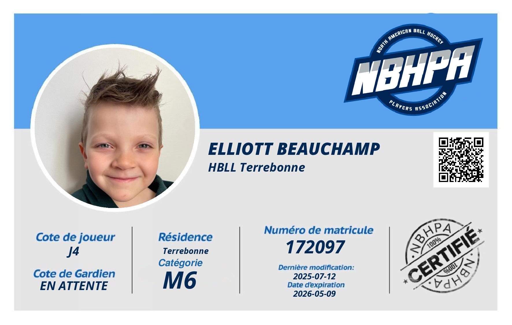 Elliott Beauchamp
