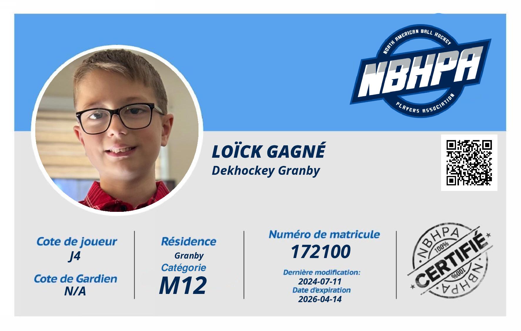 Loïck Gagné 