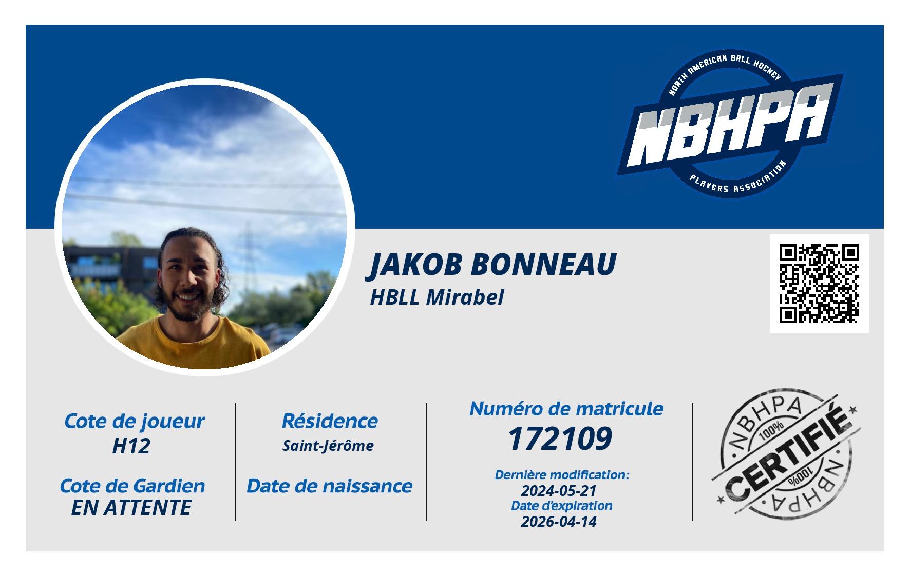 Jakob Bonneau