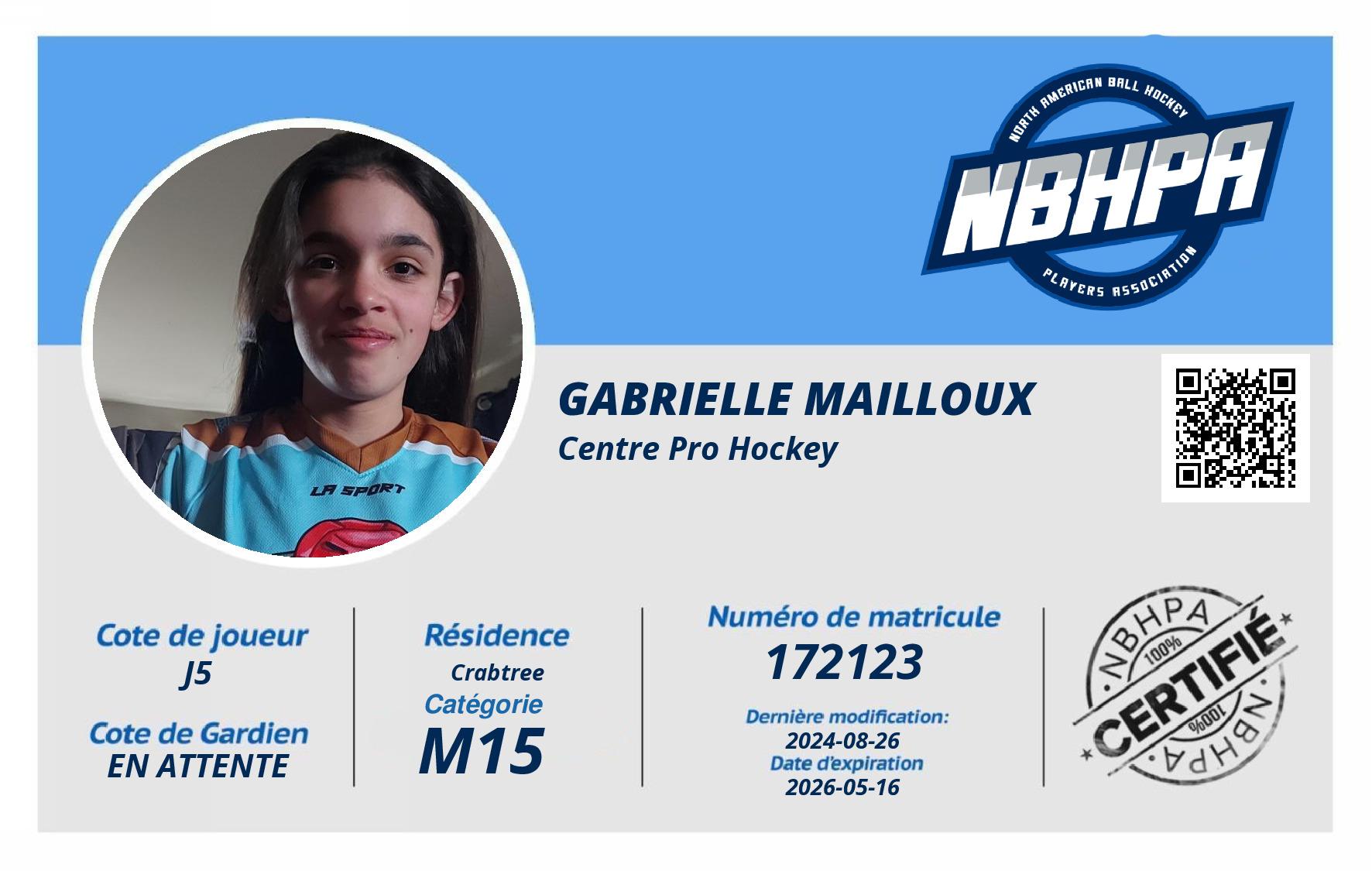 Gabrielle Mailloux
