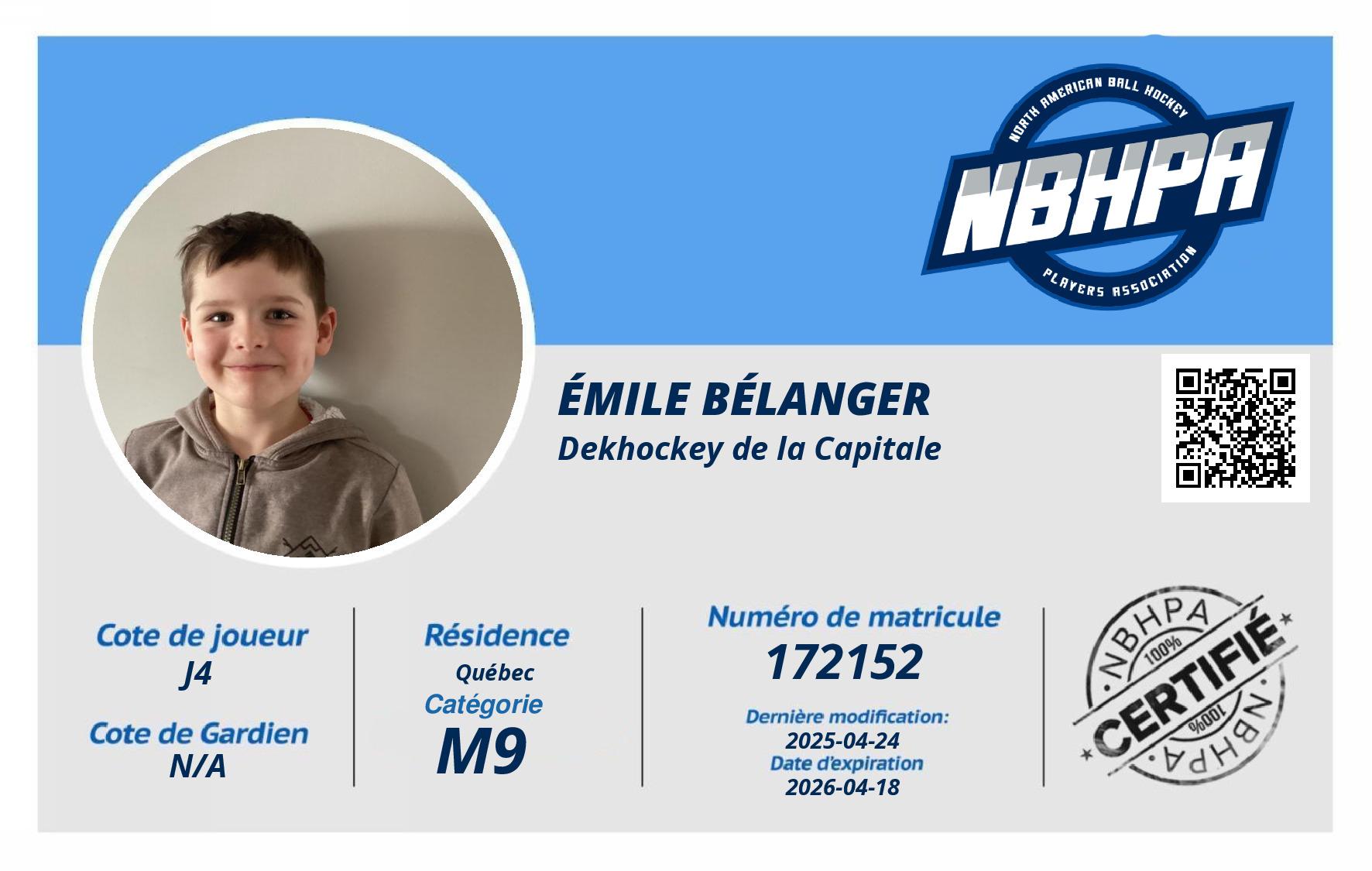 Émile Bélanger 