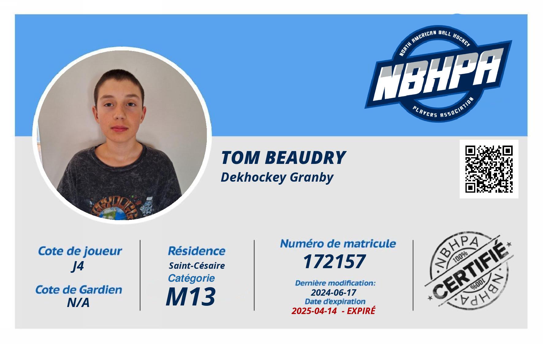 Tom Beaudry